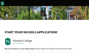 Myhome.nichols.edu thumbnail