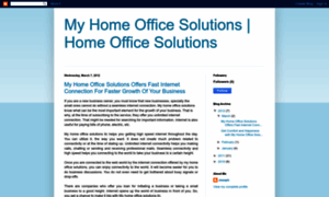 Myhomeofficesolutions.blogspot.com thumbnail