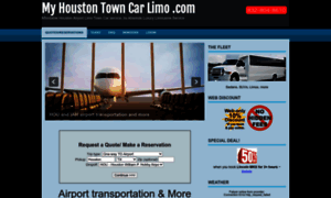 Myhoustontowncarlimo.com thumbnail