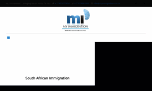 Myimmigration.co.za thumbnail