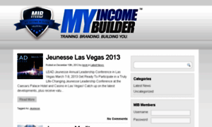 Myincomebuilder.com thumbnail