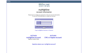 Myinfo.highline.edu thumbnail