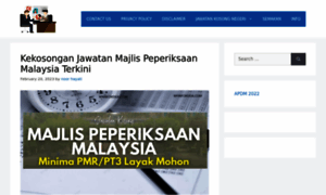 Myinfokerja.com thumbnail