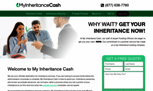 Myinheritancecash.com thumbnail