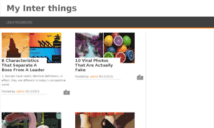 Myinterthings.com thumbnail