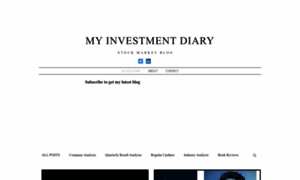 Myinvestmentdiary.com thumbnail