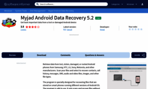 Myjad-android-data-recovery.software.informer.com thumbnail