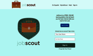 Myjobscout.org thumbnail