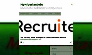 Myjobsinnigeria.blogspot.com thumbnail