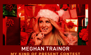 Mykindofpresent.meghan-trainor.com thumbnail