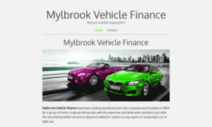 Mylbrookvehiclefinance.co.uk thumbnail
