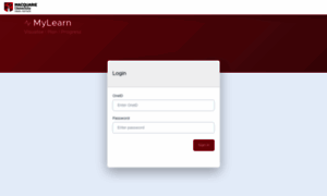 Mylearn.mq.edu.au thumbnail