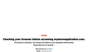 Myleaveapplication.com thumbnail