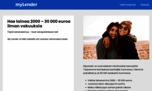 Mylender.fi thumbnail