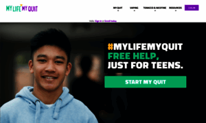 Mylifemyquit.com thumbnail