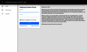 Mylifespringchurch.ccbchurch.com thumbnail