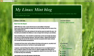 Mylinuxmintjourney.blogspot.com thumbnail