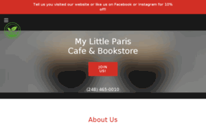 Mylittlepariscafe.com thumbnail