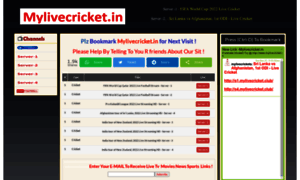 Mylivecricket.in thumbnail