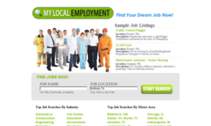 Mylocalemployment.net thumbnail