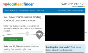 Mylocalleadfinder.co.uk thumbnail