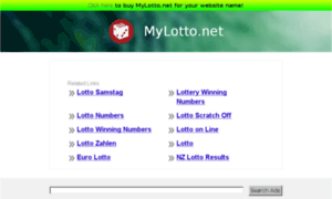 Mylotto.net thumbnail