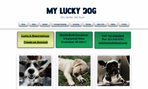 Myluckydogdaycare.com thumbnail