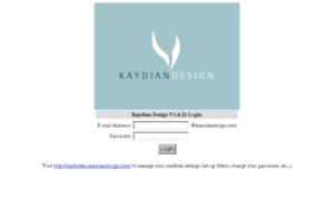 Mymail.kaydiandesign.com thumbnail