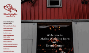 Mymaineweddingbarn.com thumbnail