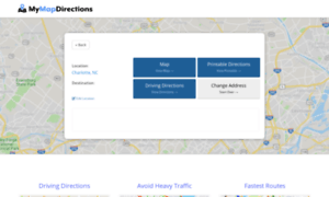 Mymapdirections.com thumbnail