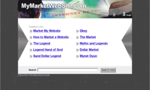 Mymarketwebsite.com thumbnail