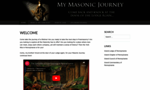 Mymasonicjourney.com thumbnail