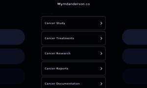 Mymdanderson.co thumbnail