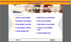 Myneedtoloseweightfast.com thumbnail