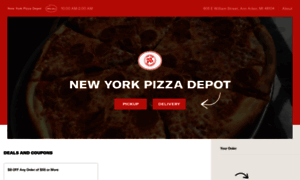 Mynewyorkpizzadepot.com thumbnail