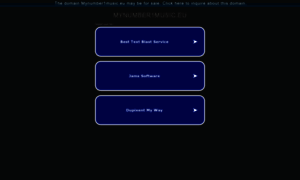 Mynumber1music.eu thumbnail