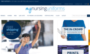 Mynursinguniforms.com thumbnail