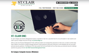 Myone.stclaircollege.ca thumbnail