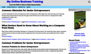 Myonlinebusinesstraining.com thumbnail