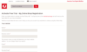 Myonlineshop.auspost.com.au thumbnail