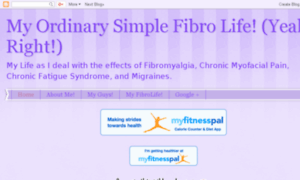 Myordinarysimplefibrolife.blogspot.com thumbnail