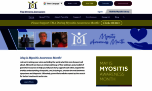 Myositis.org thumbnail