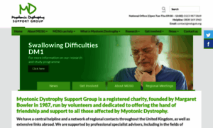 Myotonicdystrophysupportgroup.org thumbnail