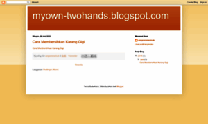 Myown-twohands.blogspot.com thumbnail