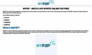 Myp2p.vip thumbnail