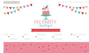 Mypartyboutique.com.au thumbnail