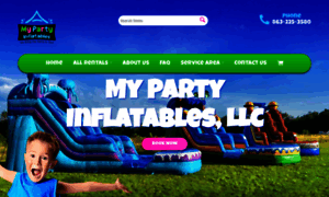 Mypartyinflatables.com thumbnail