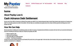 Mypaydayloanrelief.com thumbnail