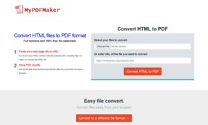 Mypdfmaker.com thumbnail