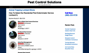 Mypestcontrolsolutions.info thumbnail